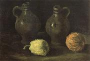 Vincent Van Gogh Still life with Two Jars and Two Pumpkins (nn04) china oil painting artist